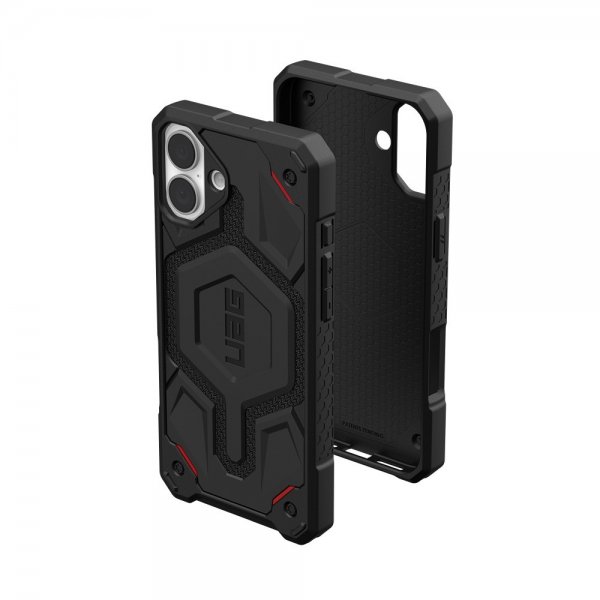 Urban Armor Gear (UAG) iPhone 16 -suojakuori Monarch Pro Kevlar MagSafe, musta