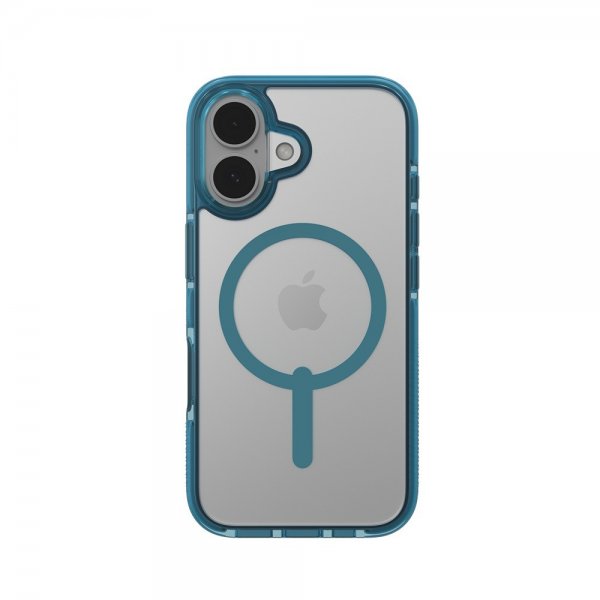 ZAGG iPhone 16 -suojakuori Santa Cruz Snap Retro Blue