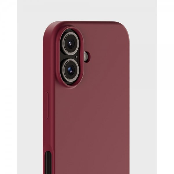 holdit iPhone 16 -silikonisuojakuori, Red Velvet