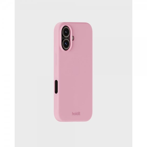 holdit iPhone 16 Silikonikuori Pinkki