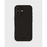 holdit iPhone 16 Silikonikuori Musta