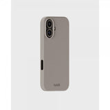 holdit iPhone 16 -silikonisuojakuori, Taupe
