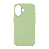 Onsala iPhone 16 -suojakuori, silikonituntuma, lime