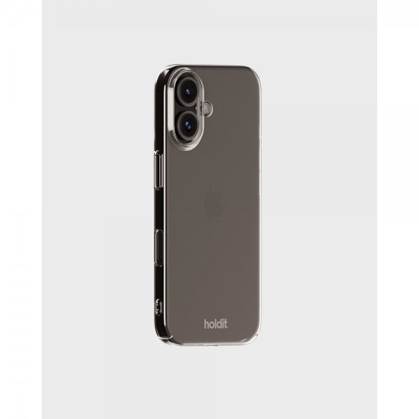 holdit iPhone 16 Slim Case Läpinäkyvä