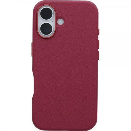 Otterbox iPhone 16 -suojakuori Symmetry Cactus Leather MagSafe Foxberry
