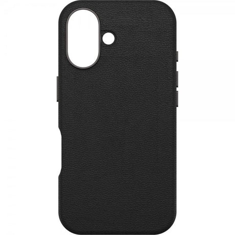 Otterbox iPhone 16 -suojakuori Symmetry Cactus Leather MagSafe Noir Ash