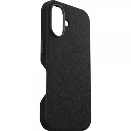 Otterbox iPhone 16 -suojakuori Symmetry Cactus Leather MagSafe Noir Ash