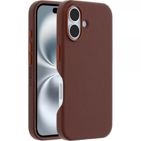Otterbox iPhone 16 -suojakuori Symmetry Cactus Leather MagSafe Rich Adobe