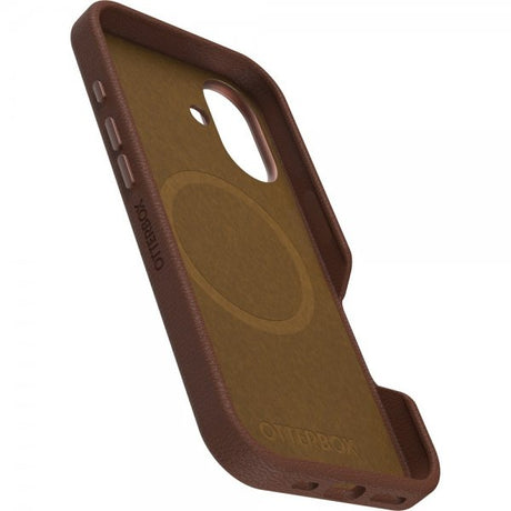 Otterbox iPhone 16 -suojakuori Symmetry Cactus Leather MagSafe Rich Adobe