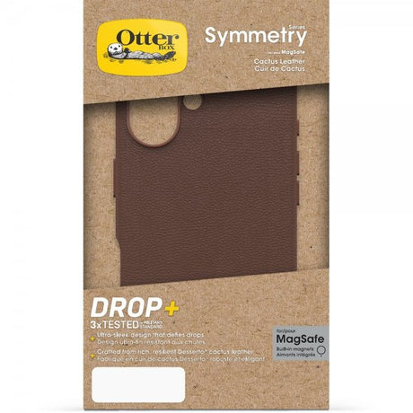 Otterbox iPhone 16 -suojakuori Symmetry Cactus Leather MagSafe Rich Adobe