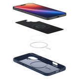 Spigen iPhone 16 Suojakuori Thin Fit MagFit Navy Blue