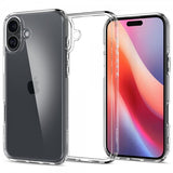 Spigen iPhone 16 -suojakuori Ultra Hybrid Crystal Clear