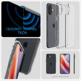 Spigen iPhone 16 -suojakuori Ultra Hybrid Crystal Clear