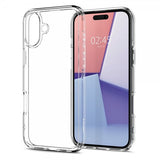 Spigen iPhone 16 -suojakuori Ultra Hybrid Crystal Clear