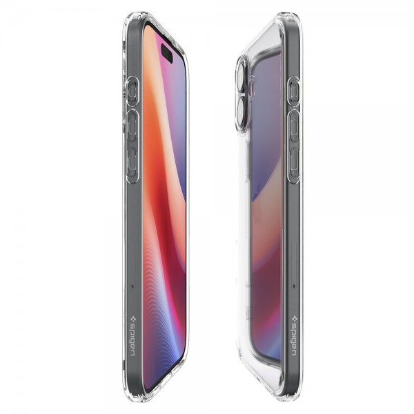 Spigen iPhone 16 -suojakuori Ultra Hybrid Crystal Clear