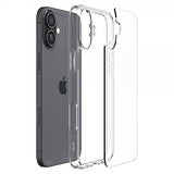 Spigen iPhone 16 -suojakuori Ultra Hybrid Crystal Clear