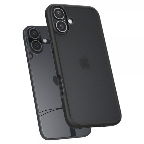 Spigen iPhone 16 -suojakuori Ultra Hybrid Frost Black
