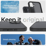Spigen iPhone 16 -suojakuori Ultra Hybrid Frost Black