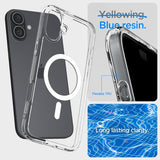 Spigen iPhone 16 Suojakuori Ultra Hybrid MagFit Valkoinen