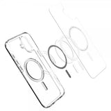 Spigen iPhone 16 Suojakuori Ultra Hybrid MagFit Valkoinen