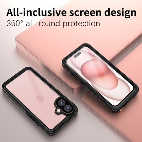 Redpepper iPhone 16 -suojakuori vedenkestävä IP68 musta
