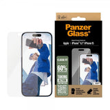 PanzerGlass iPhone 15/iPhone 16 Näytönsuoja Classic Fit EasyAligner