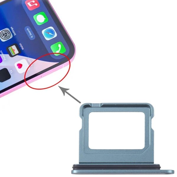 iPhone 16/16 Plus SIM-korttipidike - Vihreä