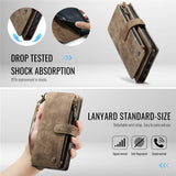 CaseMe iPhone 16./17. -sarjan suojakotelo C30, ruskea