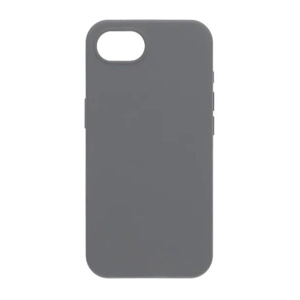 iPhone 16e/17e Silikonisuojakuori Harmaa