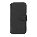 Rvelon iPhone 16e/17e Kotelo Aidosta Nahasta Musta