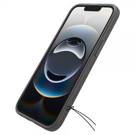 Spigen iPhone 16/17 Kuori Liquid Air Marble Gray