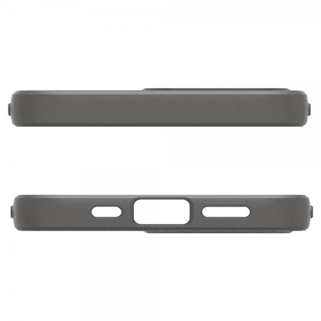 Spigen iPhone 16/17 Kuori Liquid Air Marble Gray