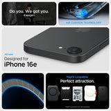 Spigen iPhone 16/17 -suojakuori Ultra Hybrid MagFit Carbon Fiber