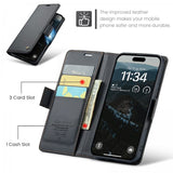 CaseMe iPhone Air -kotelo 023 Series Musta