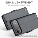 CaseMe iPhone Air -kotelo 023 Series Musta