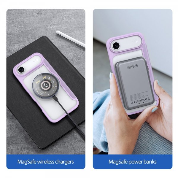 Dux Ducis iPhone Air Kotelo Skin X Pro Series MagSafe Violetti