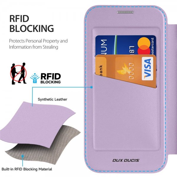Dux Ducis iPhone Air Kotelo Skin X Pro Series MagSafe Violetti