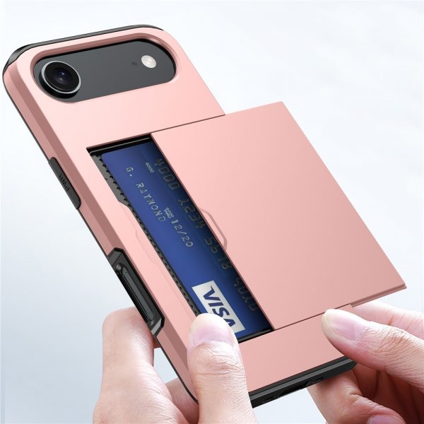iPhone Air Kuoret Card Slide Sininen