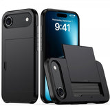 iPhone Air -suojakuori korttipaikalla, musta