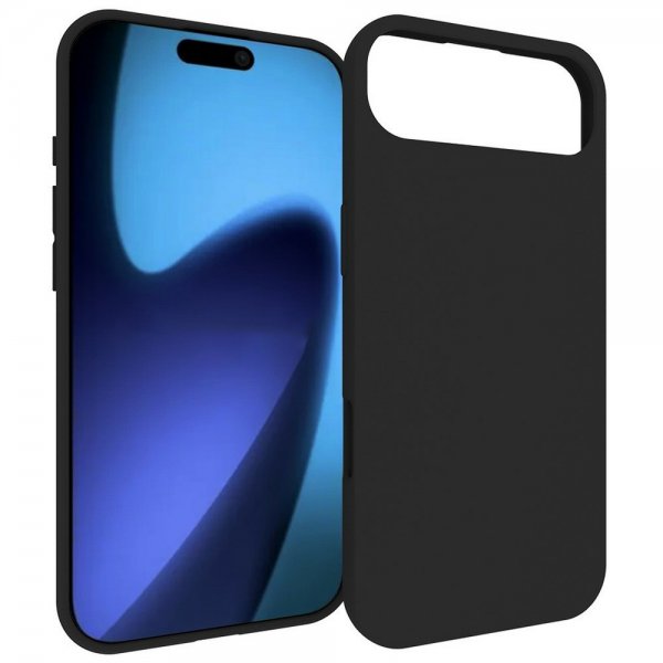 Nordic Covers iPhone Air -suojakuori, Feather Series, Raven Black