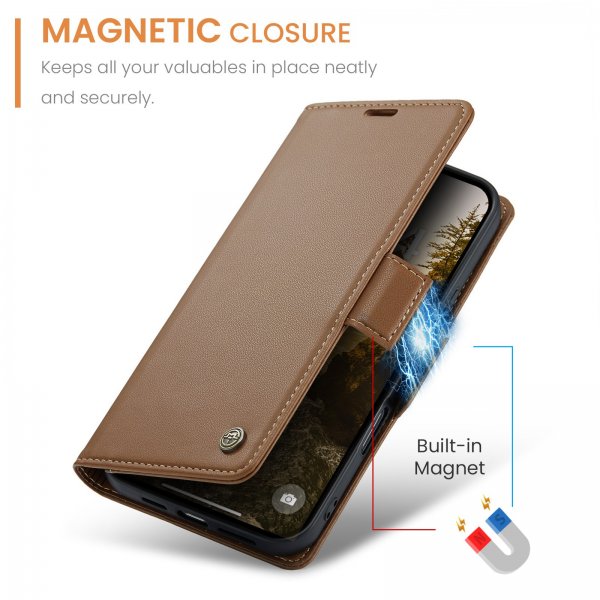 CaseMe iPhone 17 Kotelo 023 Sarja Ruskea