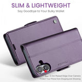 CaseMe iPhone 17 -suojakuori 023-sarja violetti