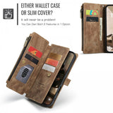 CaseMe iPhone 17 -kotelo C30 Series Ruskea