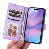 Betopnice iPhone 17 -suojakuori irrotettavalla kuorella 005 Violetti