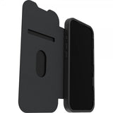 Otterbox iPhone 17 -kotelo, React Folio, MagSafe, Black Crystal