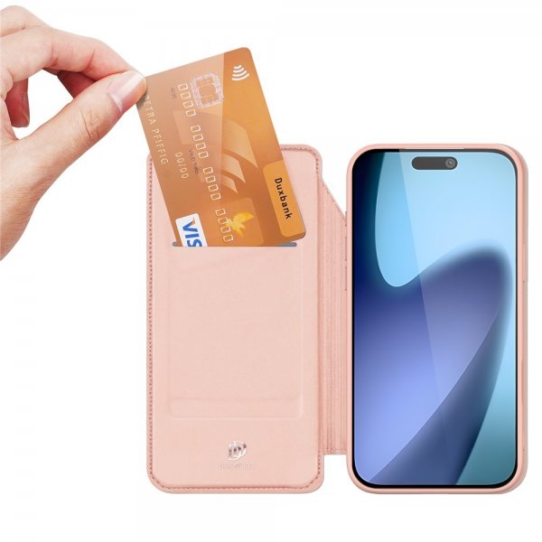 Dux Ducis iPhone 17 -suojakuori, Skin Pro -sarja, ruusukulta