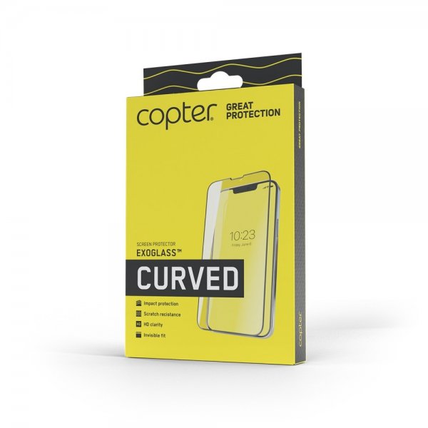 Copter iPhone 17/iPhone 17 Pro Näytönsuoja Exoglass Curved
