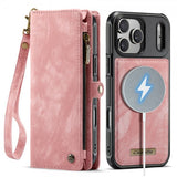 CaseMe iPhone 17 Pro -kotelo 008 Series Irrotettava kuori, vaaleanpunainen