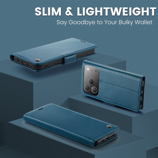 CaseMe iPhone 17 Pro -suojakuori 023 Series sininen