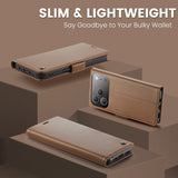 CaseMe iPhone 17 Pro -kotelo, 023 Series, ruskea